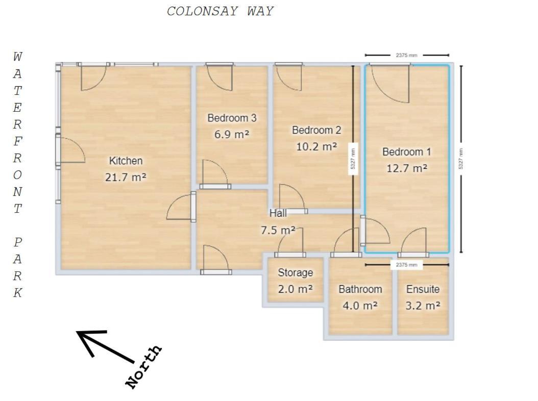 Fabulous 3 Bedroom Flat Единбург Екстер'єр фото